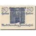Banknote, Austria, Peuerbach, 50 Heller, Monument, 1920 UNC(63) Mehl:FS 742I