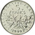 Moneta, Francja, Semeuse, 5 Francs, 1999, MS(65-70), Nikiel powlekany miedzią i