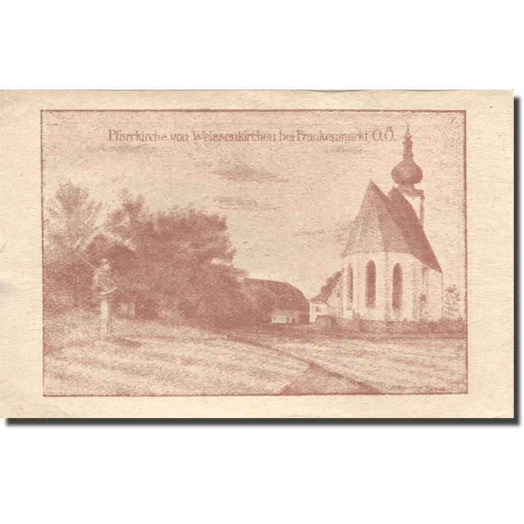 Banknote, Austria, Weissenkirchen, 10 Heller personnage 1920 UNC(63) MehlFS1157I