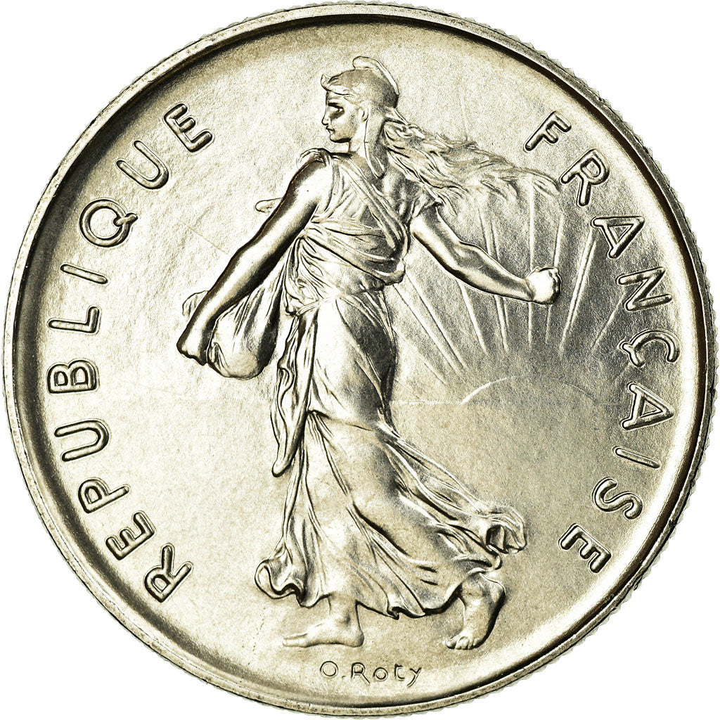 Monnaie, France, Semeuse, 5 Francs, 1985, FDC, Nickel Clad Copper-Nickel