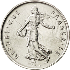FRANCE, Semeuse, 5 Francs, 1974, Paris, KM #926a.1, MS(65-70), Nickel Clad...