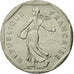 Coin, France, Semeuse, 2 Francs, 1988, MS(60-62), Nickel, KM:942.1, Gadoury:547