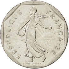 Moneta, Francia, Semeuse, 2 Francs, 1984, BB+, Nichel, KM:942.1, Gadoury:547