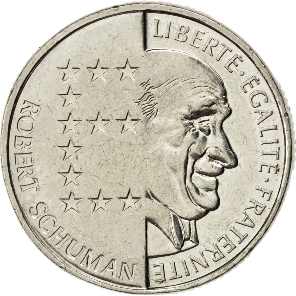 Coin, France, Schumann, 10 Francs, 1986, AU(55-58), Nickel, KM:958, Gadoury:825