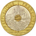 FRANCE, Mont Saint Michel, 20 Francs, 1993, KM #1008.2, MS(63), Tri-Metallic,...