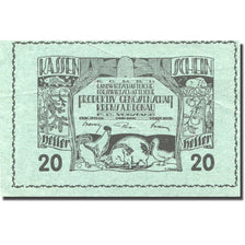 Banconote, Austria, Krems an der Donau, 20 Heller Animaux, 1920 SPL- Mehl:FS 476