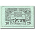 Banconote, Austria, Krems an der Donau, 20 Heller Animaux, 1920 SPL- Mehl:FS 476