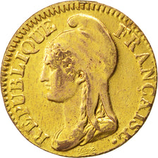 FRANCE, Dupré, 5 Centimes, 1795, Paris, KM #635.1, EF(40-45), Bronze, 23, Gadour