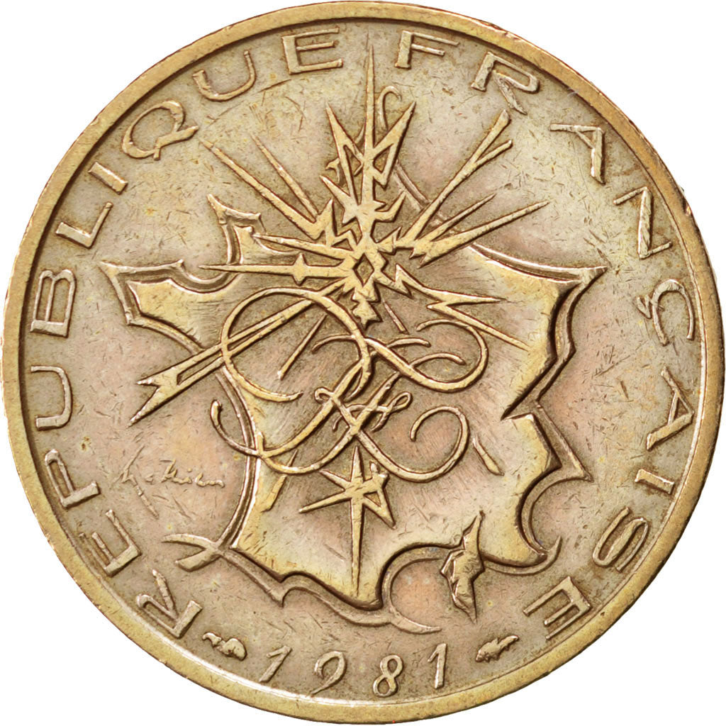 Vème République, 10 Francs Mathieu 1981 Tranche A, KM 940