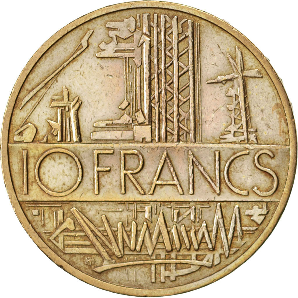 Vème République, 10 Francs Mathieu 1981 Tranche A, KM 940