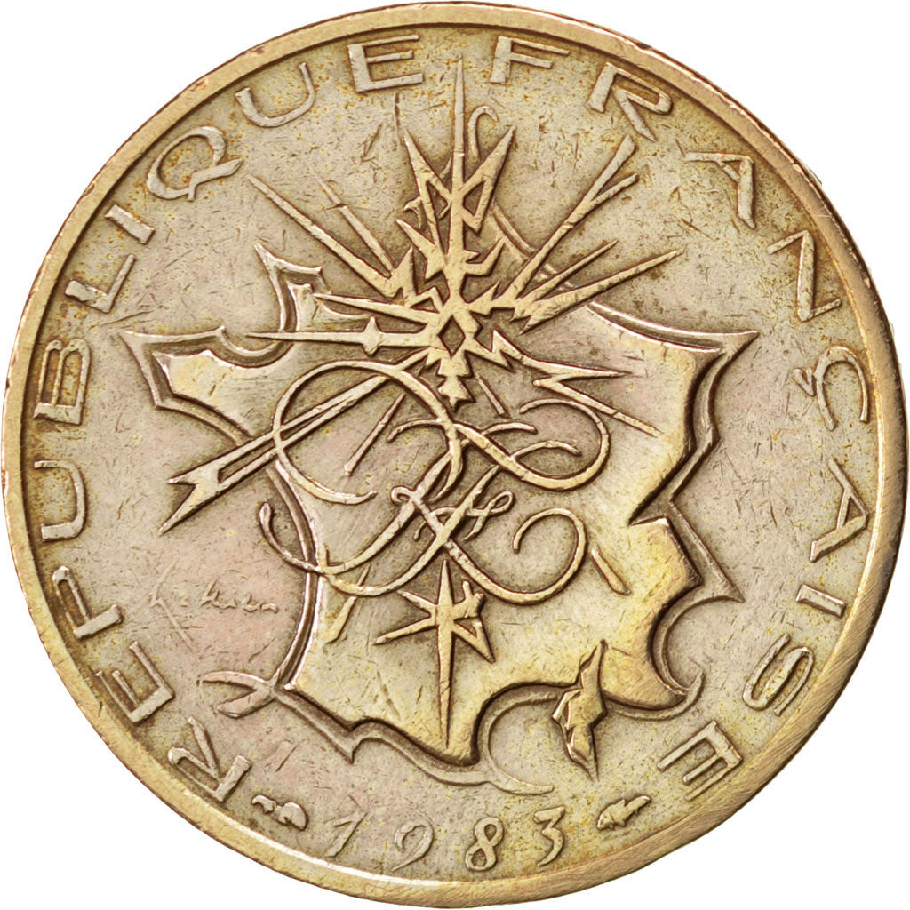 Vème République, 10 Francs Mathieu 1983 Tranche A, KM 940