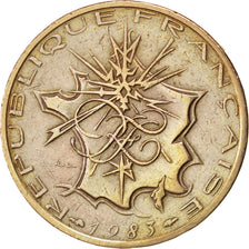 Vème République, 10 Francs Mathieu 1983 Tranche A, KM 940