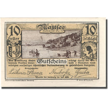 Banknote, Austria, Mattsee, 10 Heller, pêcheur, 1920, UNC(63), Mehl:FS 596a