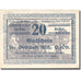 Banknote, Austria, Aich, 20 Heller, agriculteur, 1920 UNC(63) Mehl:FS 10b