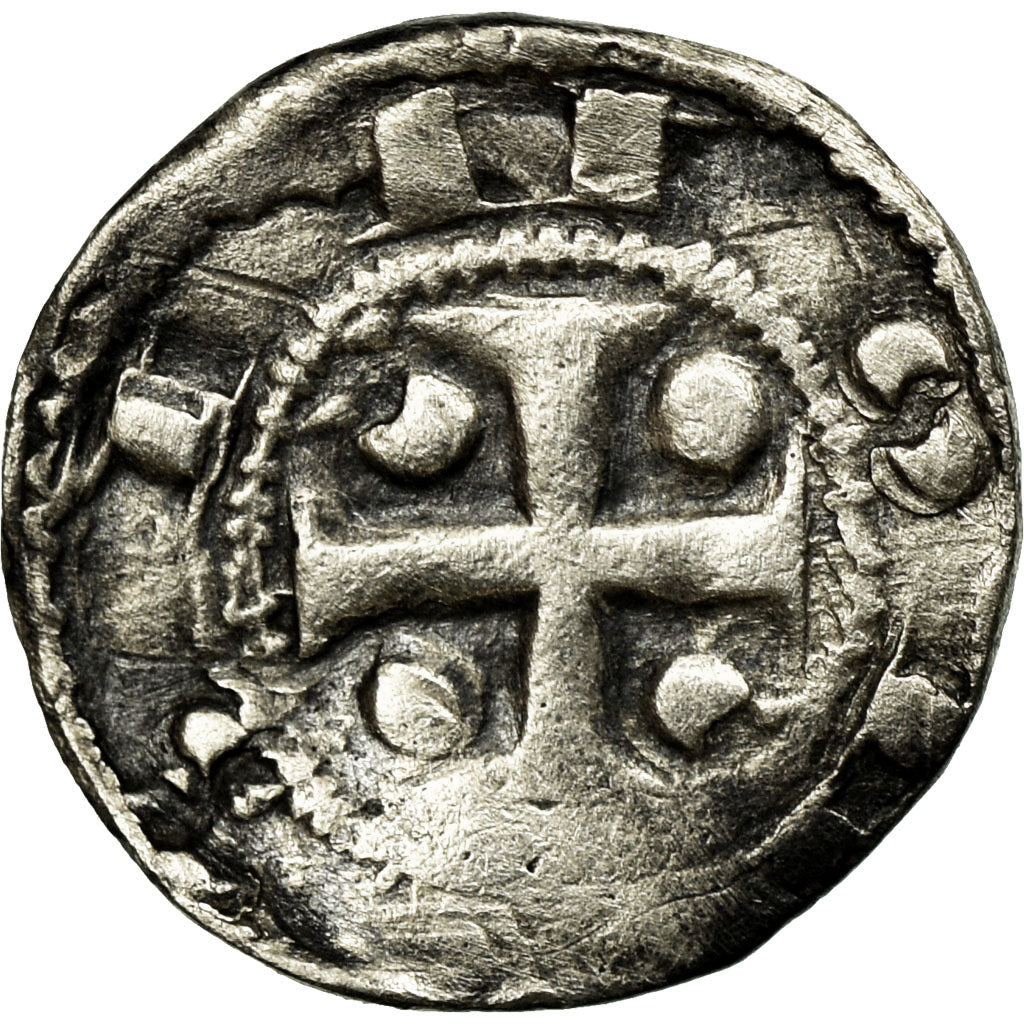 FRANCE, Denarius, Arras, VF(30-35), Silver, 0.38