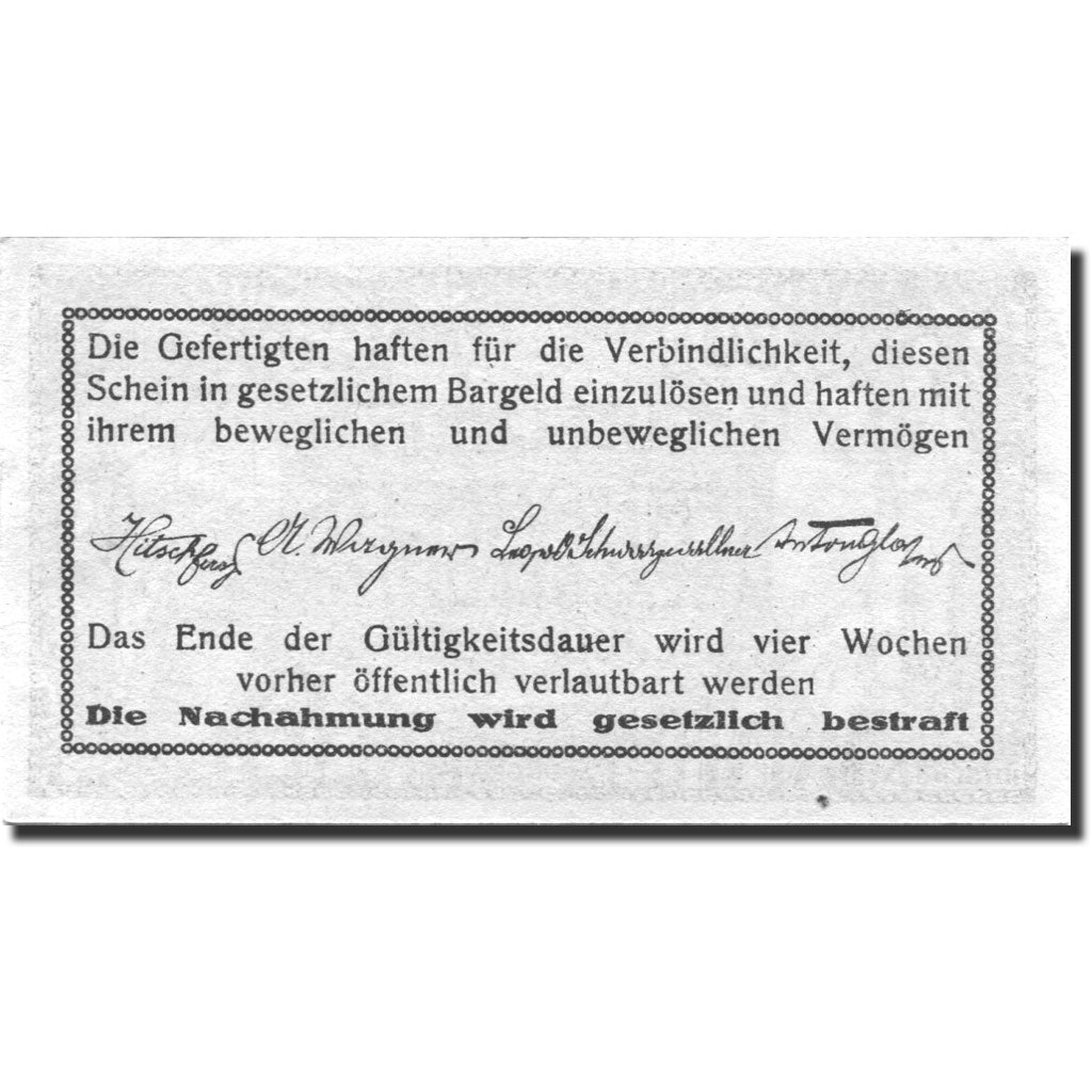 Banknote, Austria, Fahrafeld, 20 Heller, Usine, 1920, UNC(63) Mehl:FS 193