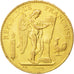 FRANCE, Génie, 100 Francs, 1879, Paris, KM #832, EF(40-45), Gold, Gadoury #1137,
