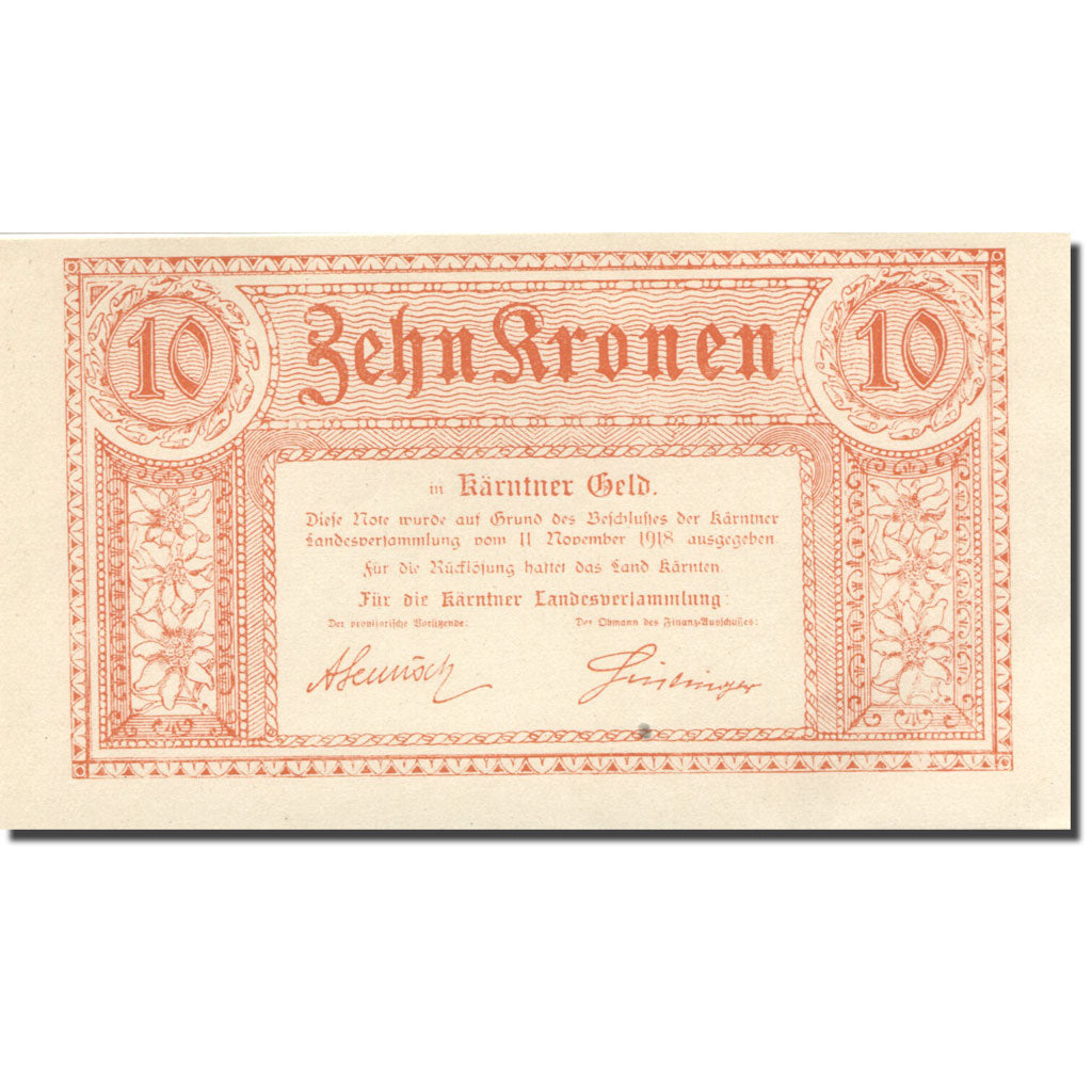 Banknote, AUSTRIAN STATES, 10 Kronen, 1918, 1918-11-11, KM:S102, UNC(63)