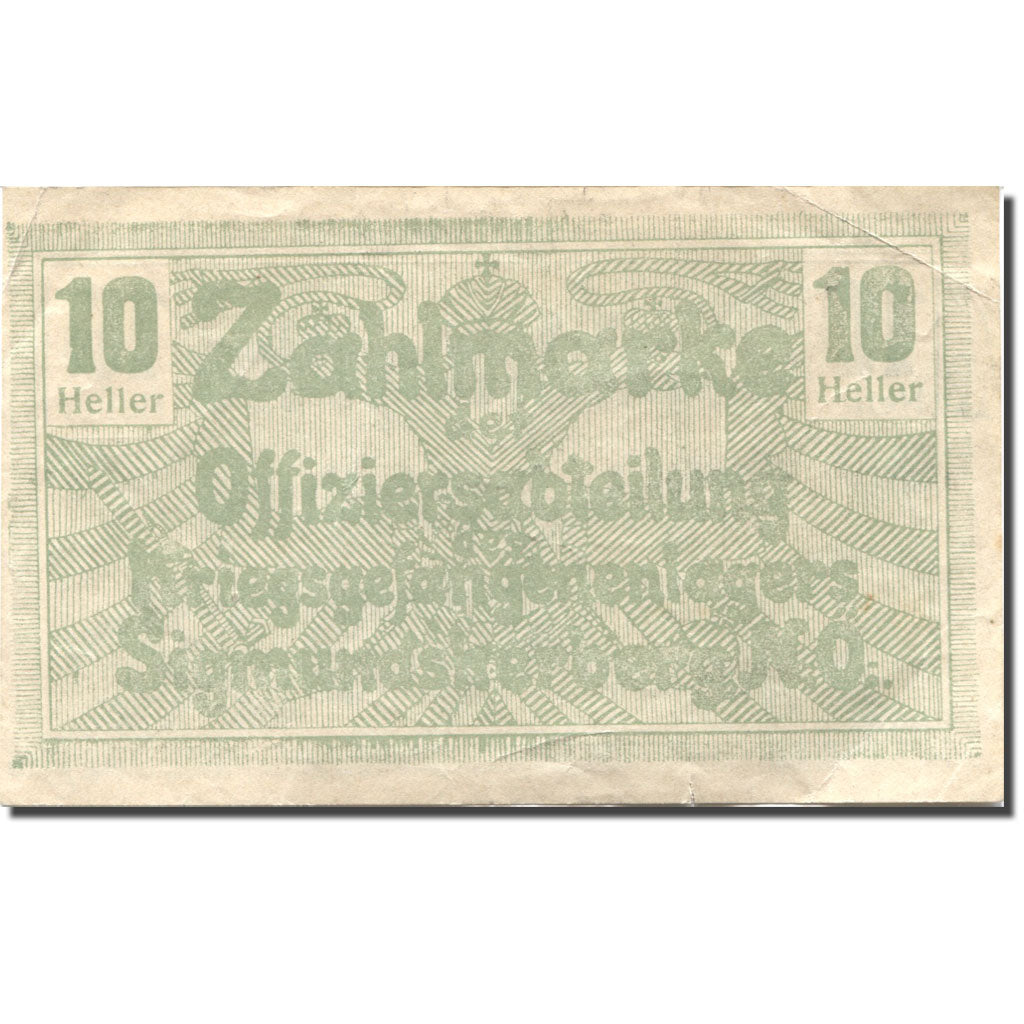 Banknote, Austria, Sigmundsherberg, 10 Heller AU(55-58) Mehl:FS 998
