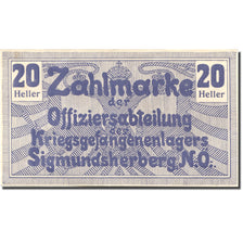 Banknote, Austria, Sigmundsherberg, 20 Heller face value UNC(63) Mehl:FS 998