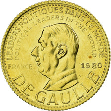 Francia, Medal, French Fifth Republic, 1980, SPL, Oro