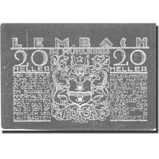 Banknote, Austria, Lembach, 20 Heller, Blason, AU(55-58), Mehl:FS 510b
