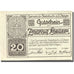 Banknote, Austria, Steinbach, 20 Heller, Blason, 1920 UNC(63) Mehl:FS 1025