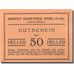 Banknote, Austria, Perg, 50 Heller, ferme 2, UNC(63) orange Mehl:FS 1243