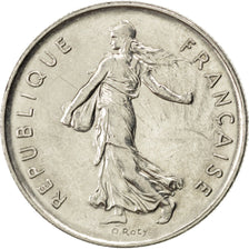 FRANCE, Semeuse, 5 Francs, 1981, Paris, KM #926a.1, AU(50-53), Nickel Clad...