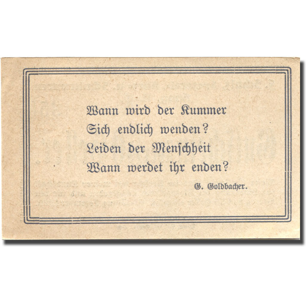 Billet, Autriche, Haag, 50 Heller, valeur faciale, 1920, SPL, Mehl:FS 320