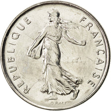 Francia, Semeuse, 5 Francs, 1988, SPL, Nichel placcato rame-nichel, KM:926a.1...