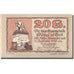 Banknote, Austria, Wörgl, 20 Heller, Monument, 1920 UNC(63 )Mehl:FS 1252a