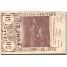 Billet, Autriche, Lilienfeld, 50 Heller, paysage, 1920 SUP, Mehl:FS 523IaB