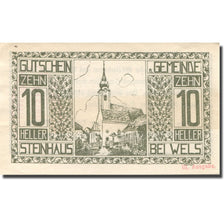 Banknote, Austria, Steinhaus, 10 Heller, Eglise, 1920 AU(55-58) Mehl:FS 1030Ia