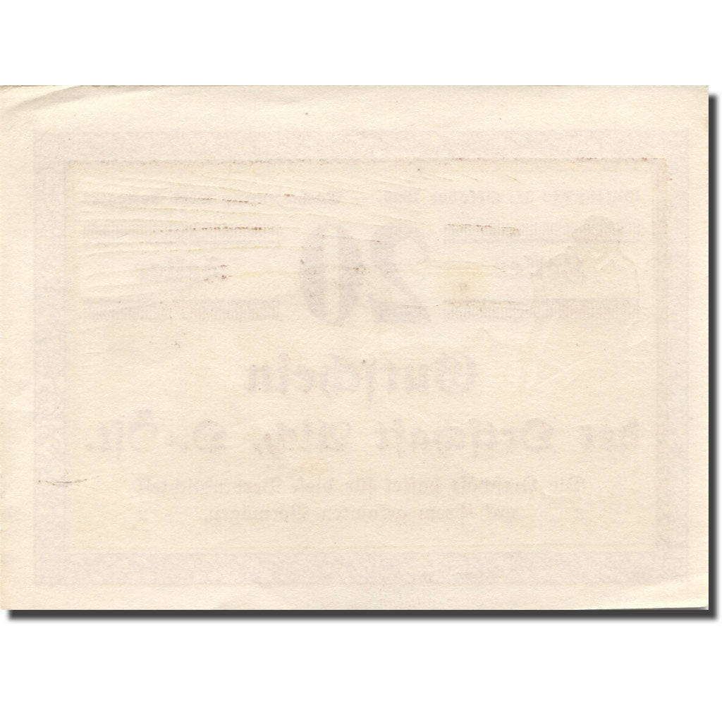 Banconote, Austria, Aich, 20 Heller, agriculteur 1920-10-31, SPL- Mehl:FS 10a