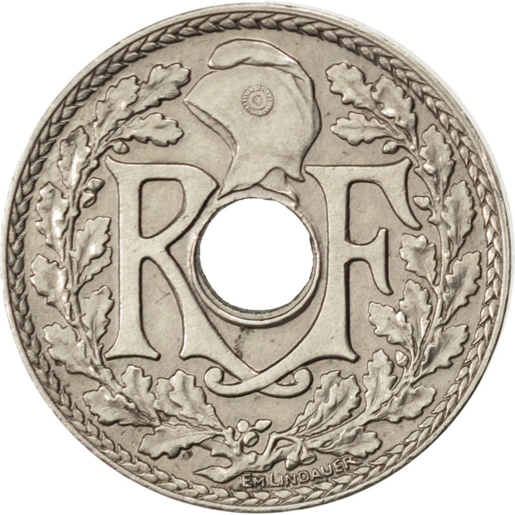 Coin, France, Lindauer, 10 Centimes, 1935, AU(55-58), Copper-nickel, KM:866a