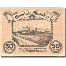 Banknote, Austria, Moosdorf, 50 Heller, village 1, 1920 UNC(63) Mehl:FS 101