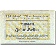 Banknote, Austria, Herzogenburg, 10 Heller face value AU(55-58), Mehl:FS 370