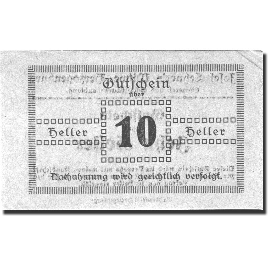Banknote, Austria, Herzogenburg, 10 Heller face value AU(55-58), Mehl:FS 370