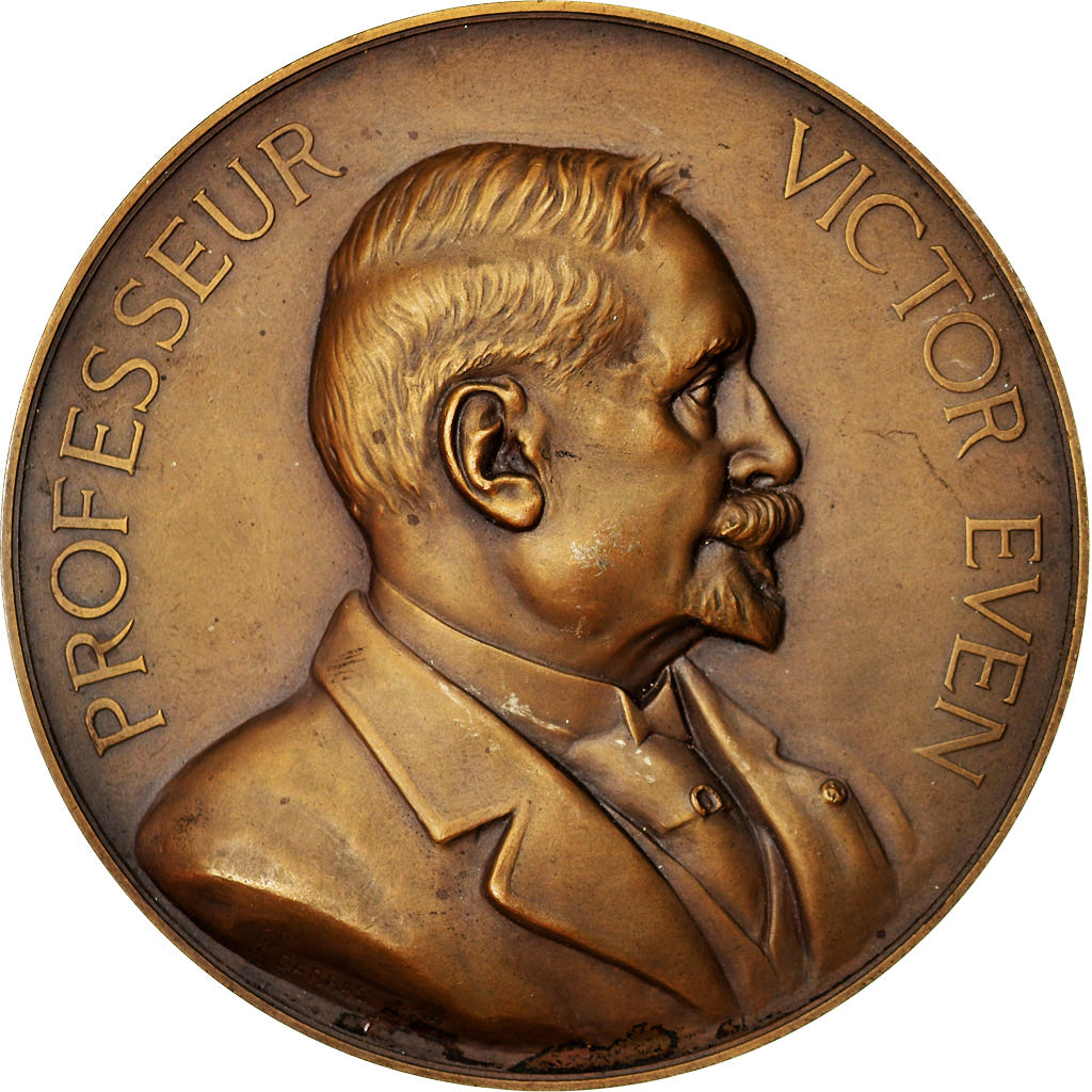 Francia, medalla, Professeur Victor Even, Vétérinaire en Argentine, Medicine