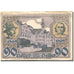 Banknote, Austria, Hall, 90 Heller, rue, 1920 VF(20-25), Mehl:FS 343a