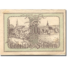 Banknote, Austria, Scharten, 50 Heller, village, 1920 EF(40-45) Mehl:FS 955f