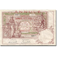 Banconote, Belgio, 20 Francs, 1919, 1919-06-19, ANNULÉ, KM:67, BB