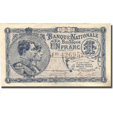 Banknote, Belgium, 1 Franc, 1920, 1920-10-13, KM:92, UNC(63)