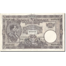 Geldschein, Belgien, 100 Francs, 1921, 1921-08-09, KM:95, VZ