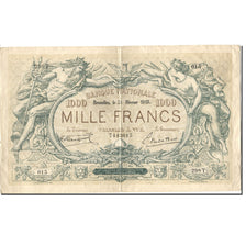Banknot, Belgia, 1000 Francs, 1919, 1919-02-21, KM:73, EF(40-45)