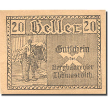 Banknote, Austria, Thomasroith, 20 Heller, Mineur, 1920 UNC(60-62) Mehl:FS 843
