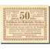 Biljet, Oostenrijk, Strassen, 50 Heller, valeur faciale, 1920 SPL Mehl:FS 73