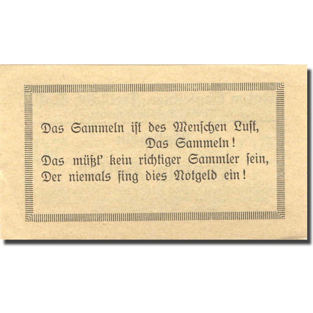Banknote, Austria, Freistadt, 50 Heller face value UNC(63) yellow Mehl:FS 212