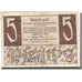 Billet, Allemagne, Hohenzollern, 5 Pfennig, château, 1947, TB, Mehl:FS 1008